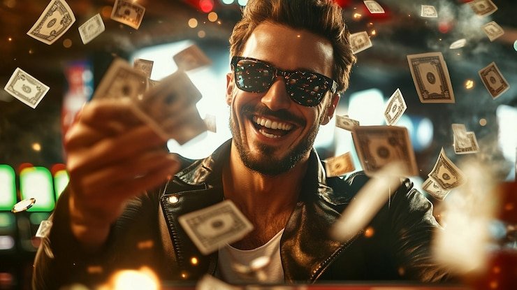 Pengguna 5unsur mengakses fitur VIP melalui browser mobile di smartphone Android dengan koneksi lancar